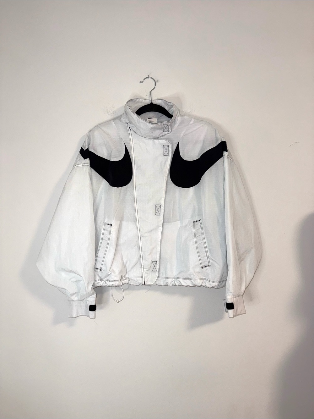 Nike Swoosh Repel Jacket Woven Windbreaker Retro Sz S